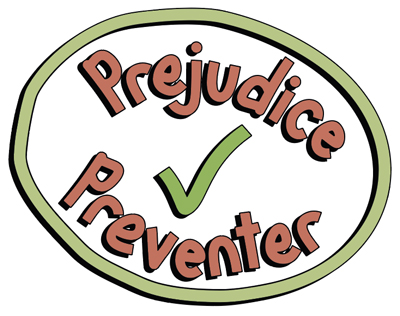 The words "Prejudice Preventer" and a green tick